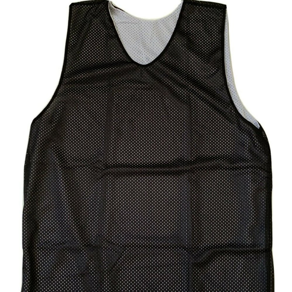 NWT L The Rock Men's Reversible Mesh Jersey Black